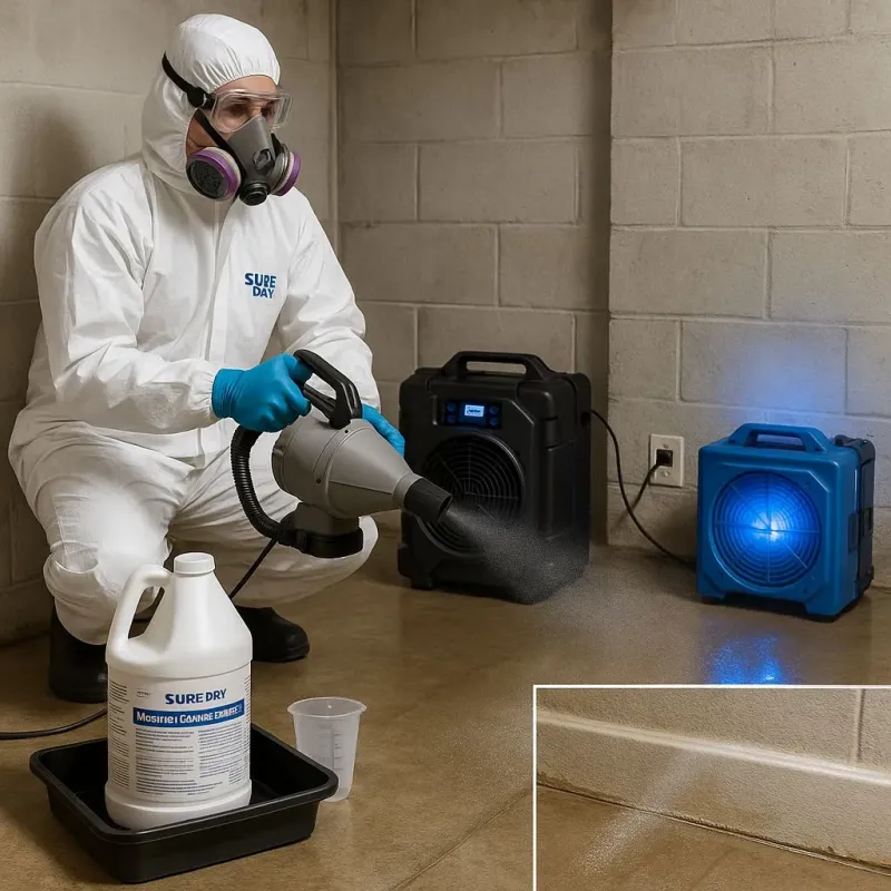 Sanitization and Odor Removal process in Dolgeville, NY